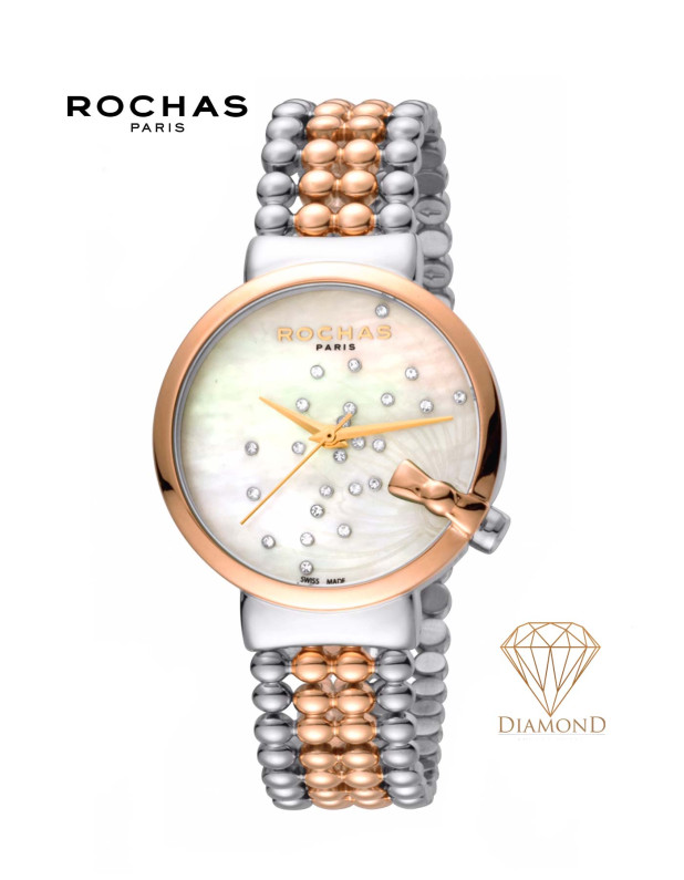 ROCHAS Ladies Diamond Watch